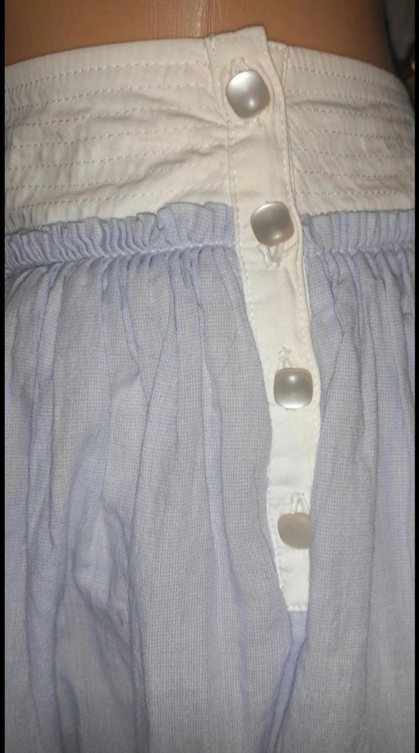 Falda Tara Jarmon azul talla 38 – photo 5